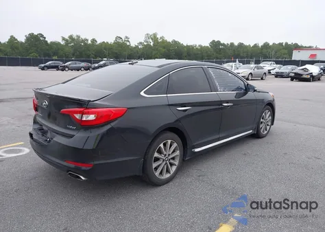 2016 Hyundai Sonata Limited from USA, damaged, VIN 5NPE34AF9GH389614